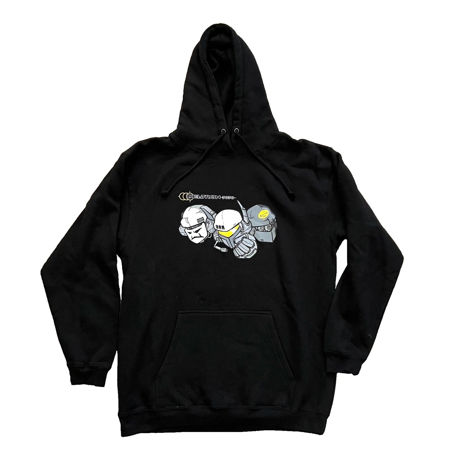 3 Helmets Men's Hoodie, Black