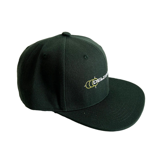 Deltron 25th Anniversary Tour Logo Snapback Cap, Forest Green