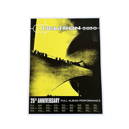 Deltron 25th Anniversary Tour Poster