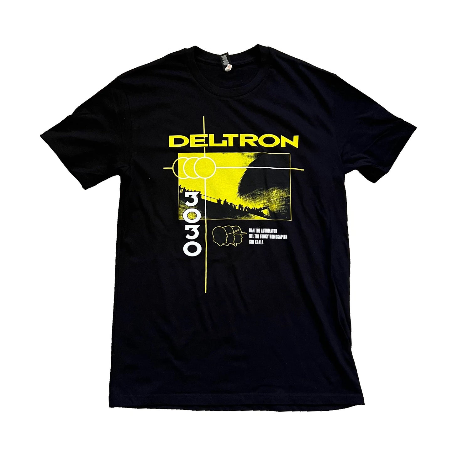 Deltron 25th Anniversary Tour Men's T-Shirt, Black