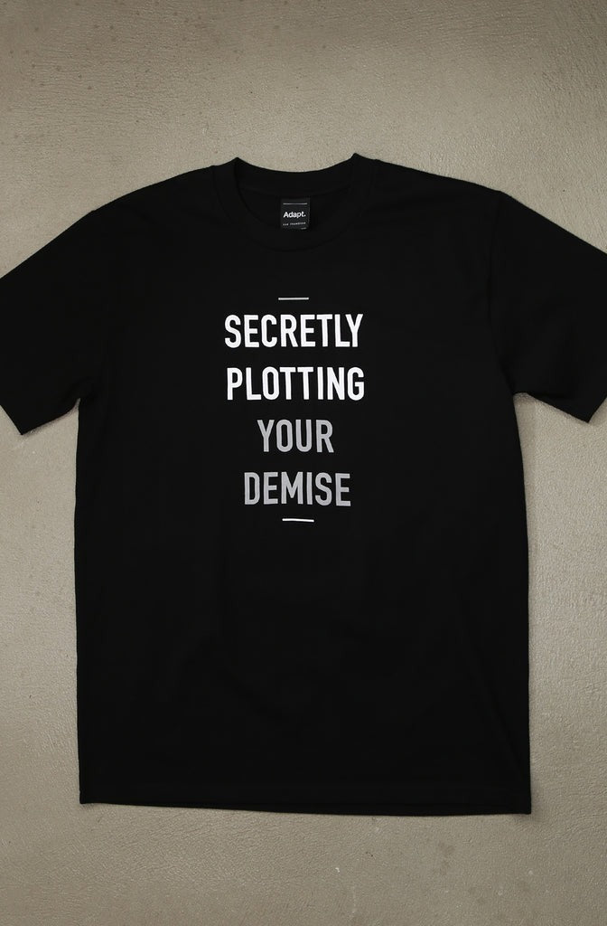 Deltron x Adapt  - Demise Men's Shirt, Black